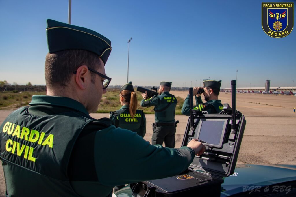 Los drones en la Guardia Civil: Equipo Pegaso