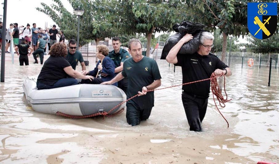 Seguridad Ciudadana y ARS Guardia Civil en agua
