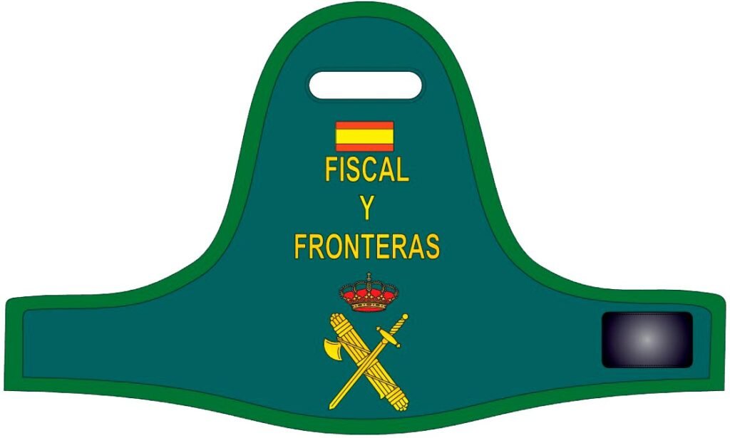 Distintivo de uniformidad utilizado en el Curso Fiscal Básico de la Guardia Civil