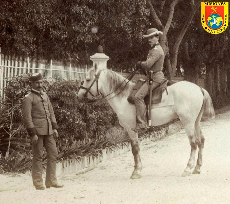 Guardia civil de caballería en Cuba durante el siglo XIX