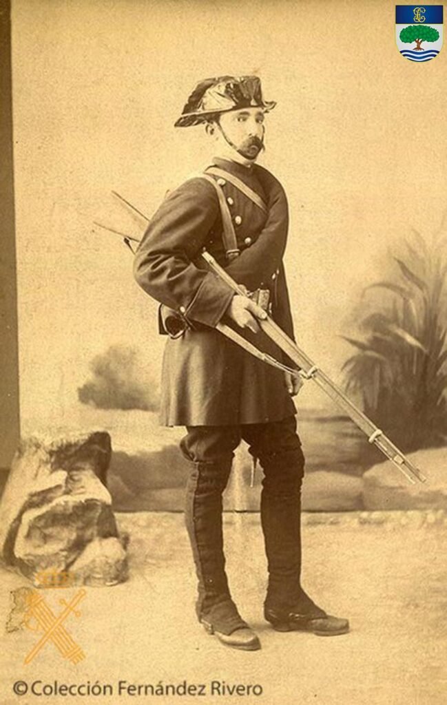 Guardia Civil rural en 1880 vinculado a la protección del medio natural