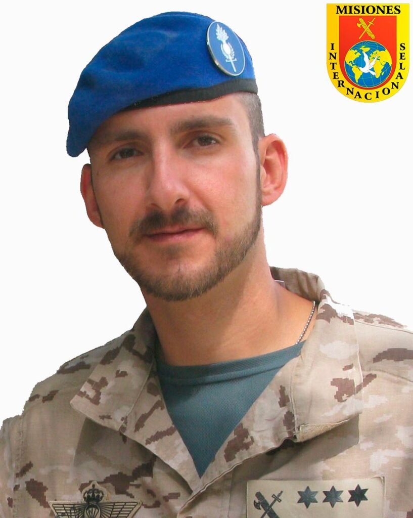 Retrato del capitán José María Galera Córdoba, fallecido en Afganistán en 2010.